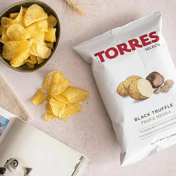 Black Truffle Torres Gourmet Potato Chips - Number One Caviar