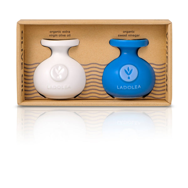 Ladolea Organic Olive Oil & Sweet Vinegar Set