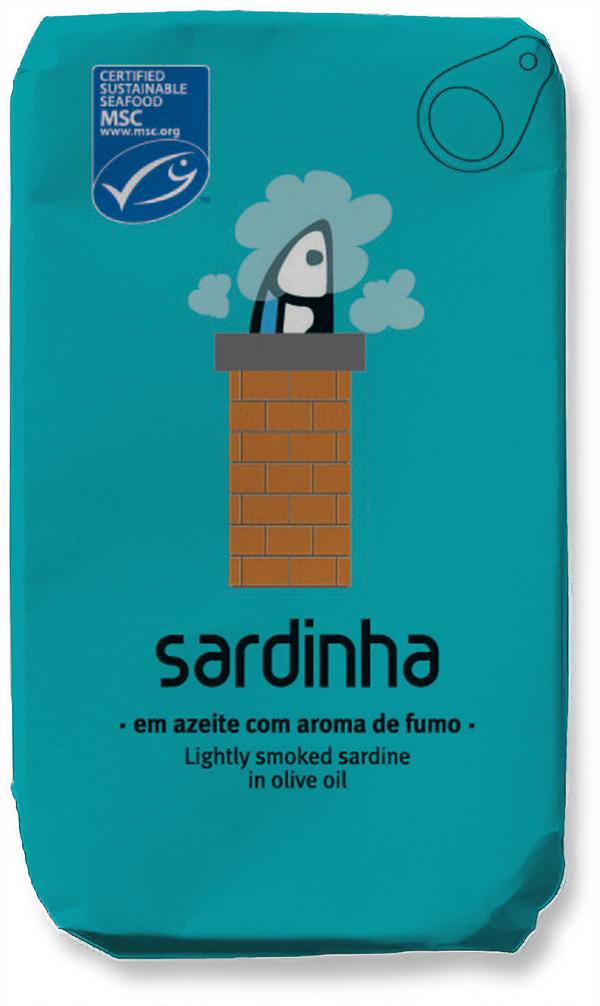 MSC sardines in olive oil with smoke aroma