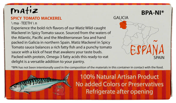 Matiz Spicy Tomato Mackerel - Number One Caviar