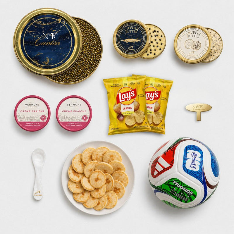 World Cup Caviar Party Kit by Number One Caviar - Save 20%