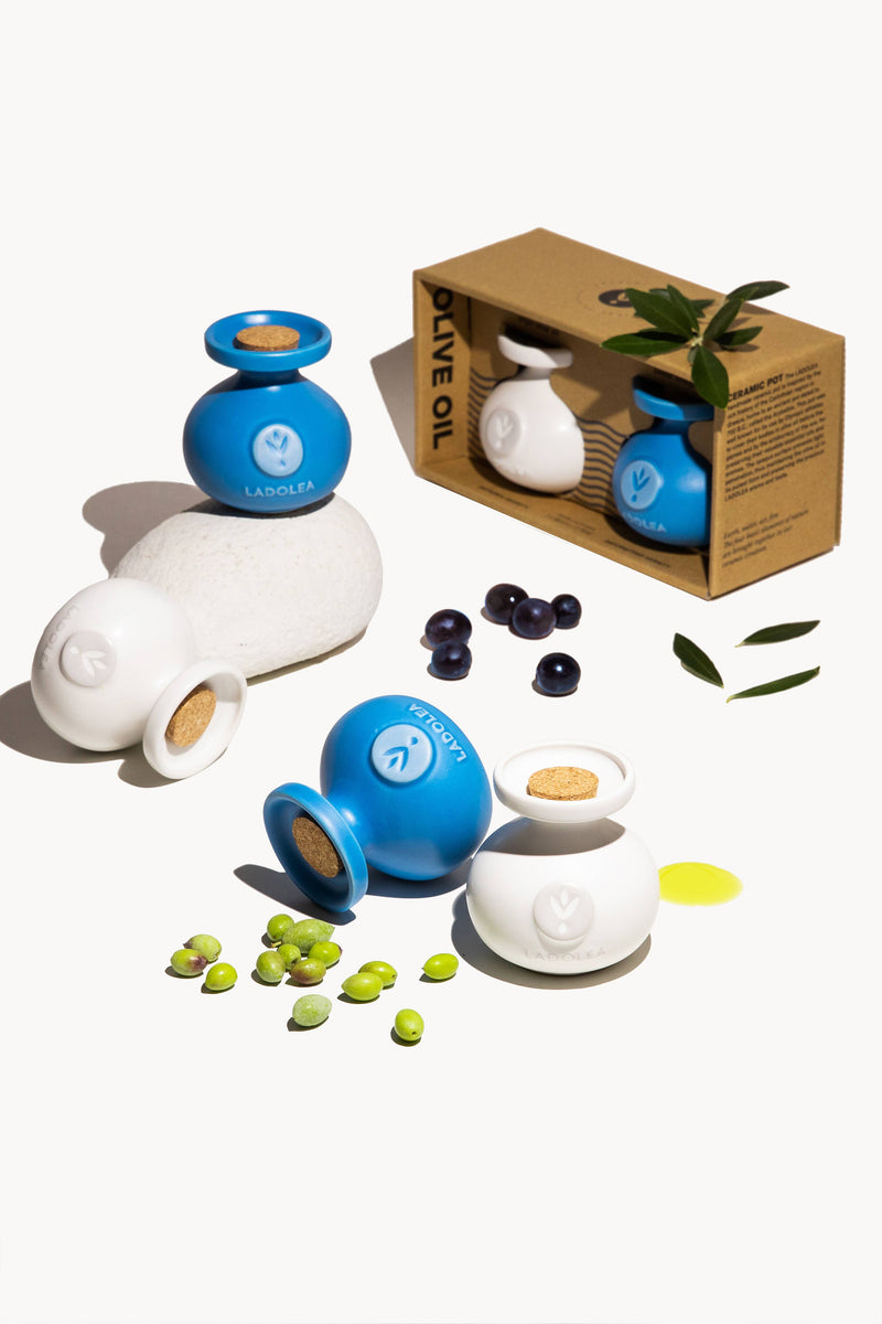 Ladolea Organic Olive Oil & Sweet Vinegar Set