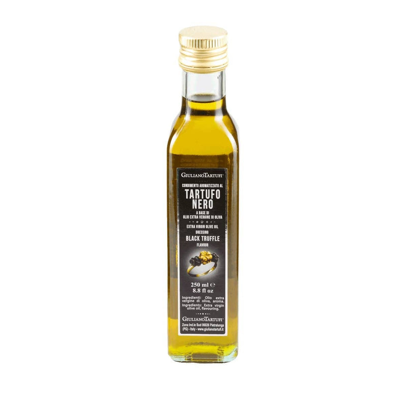 Extra Virgin Olive Oil Dressing Black Truffle Flavor - Number One Caviar -