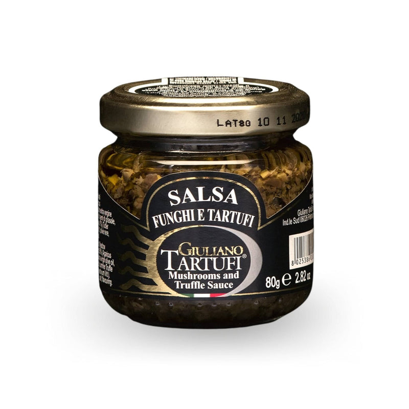 Mushrooms and Truffle Sauce - Number One Caviar -